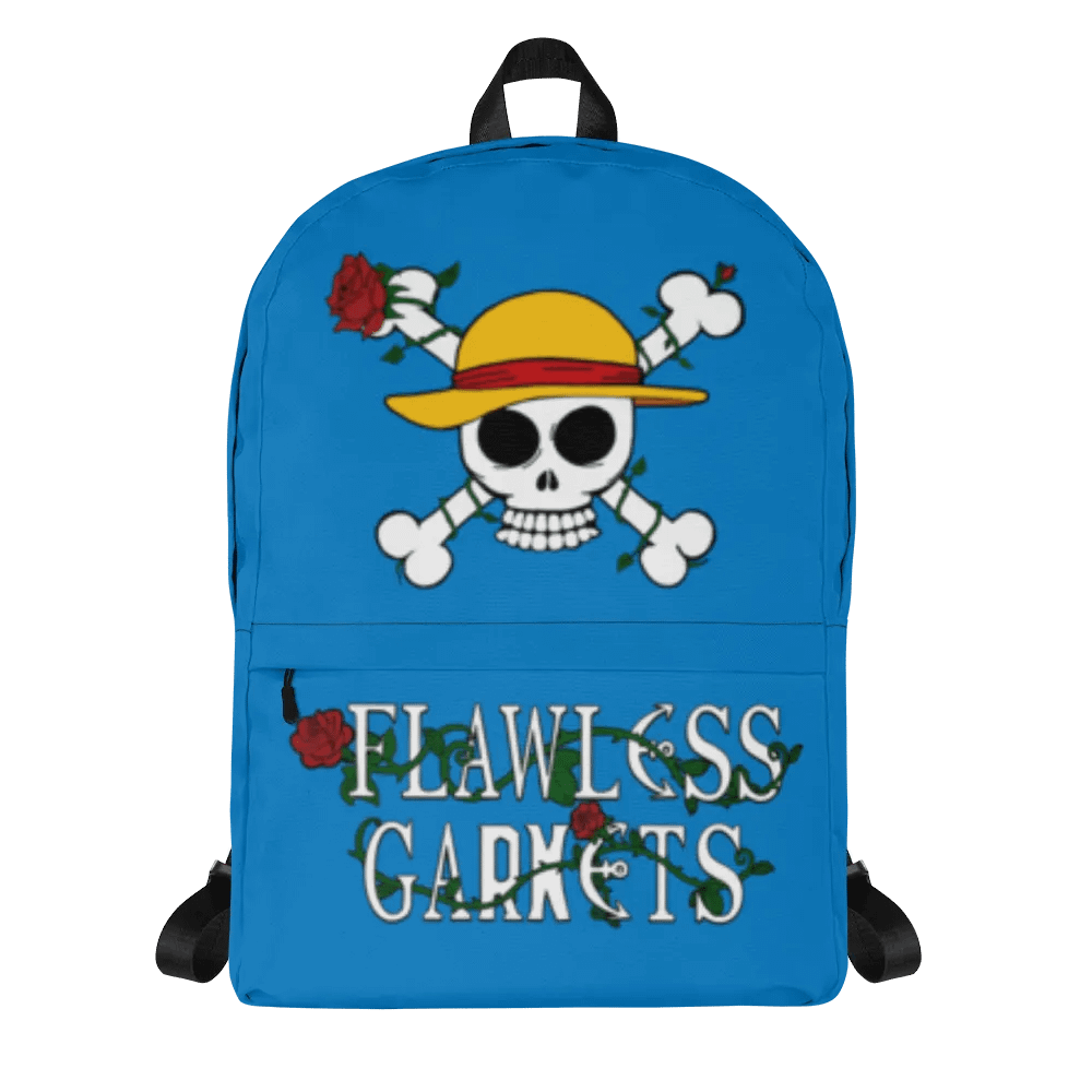 Flawless Garnets ONE PIECE Backpack Blue product image (7)