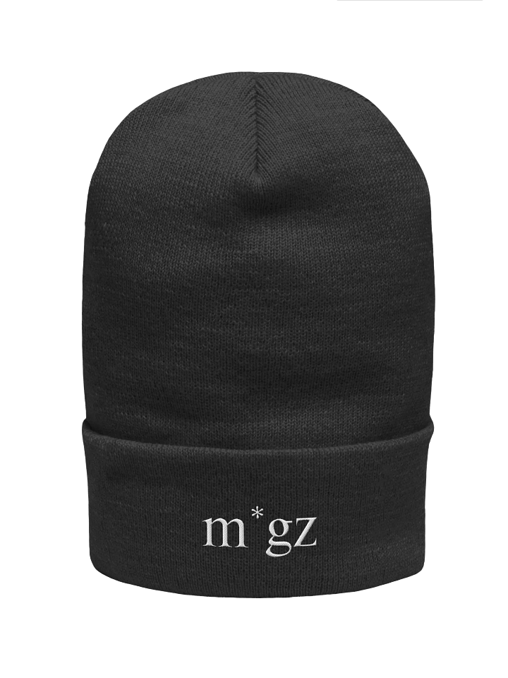 m*gz beanie - black product image (1)