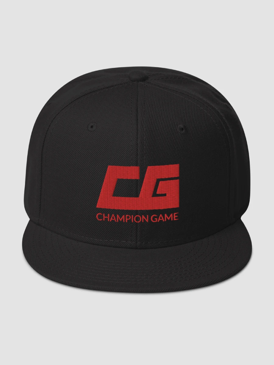 Black Red Champion Game Hat product image (1)