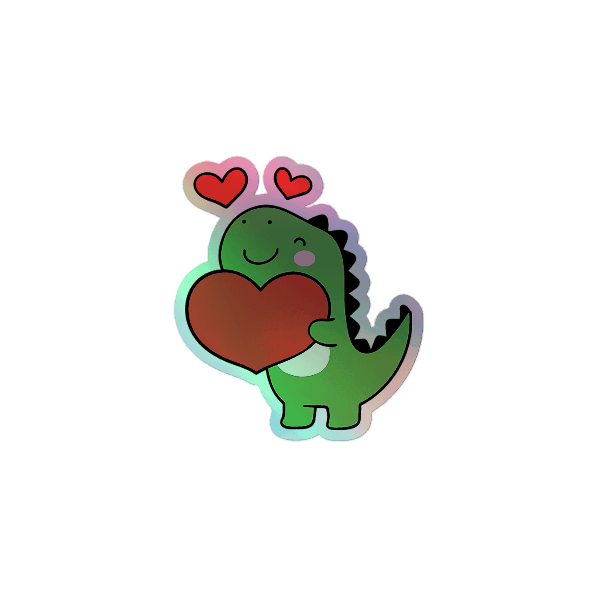 Love Emote Holographic Sticker product image (1)