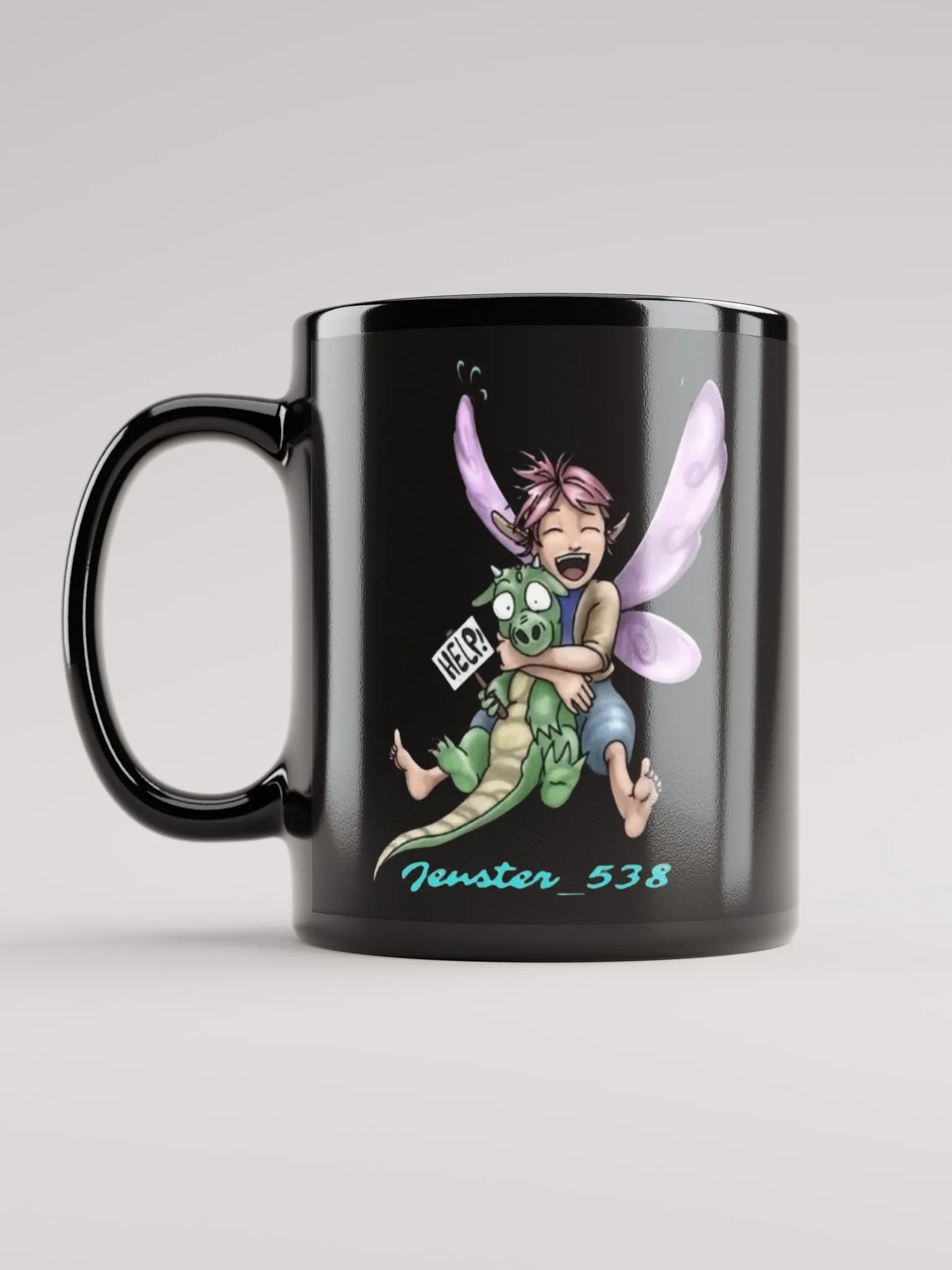 Whimsical Fairy and Dragon Mug product image (6)
