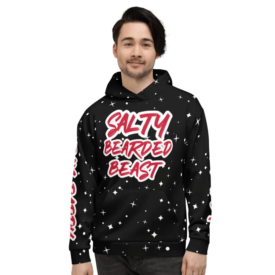 salty bearded beast hoodie product image (3)