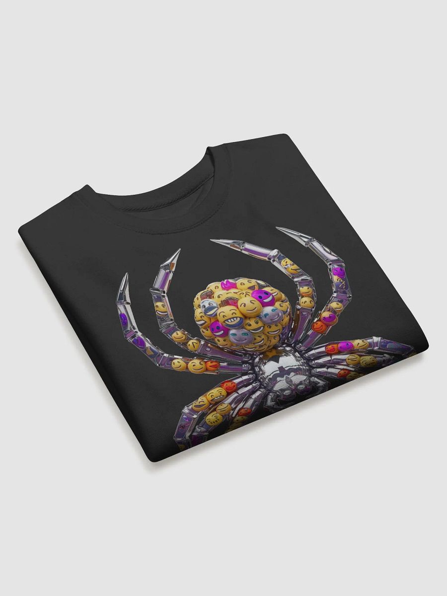 Surreal Emoji Metallic Spider Y2K Art Sweater product image (3)