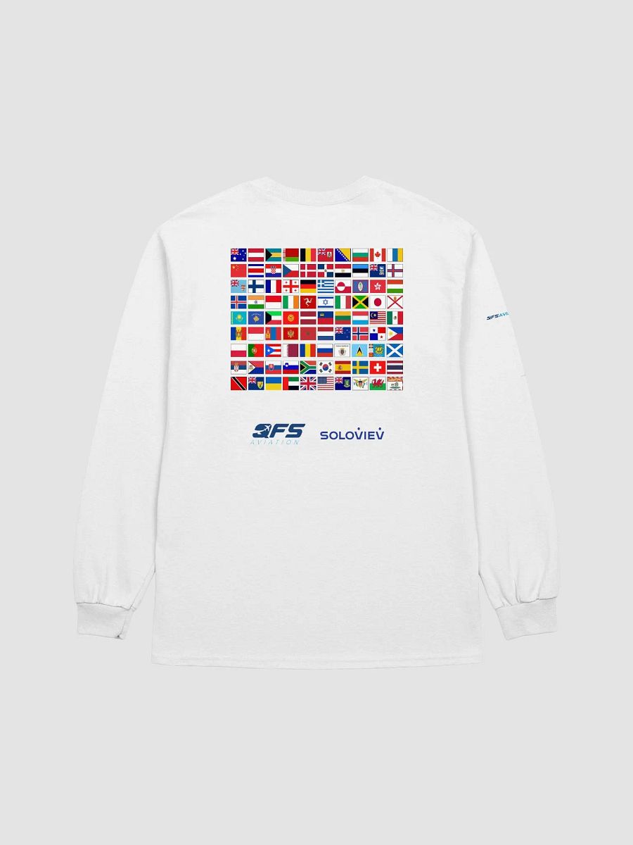 Country Flags Long Sleeve T-Shirt product image (3)