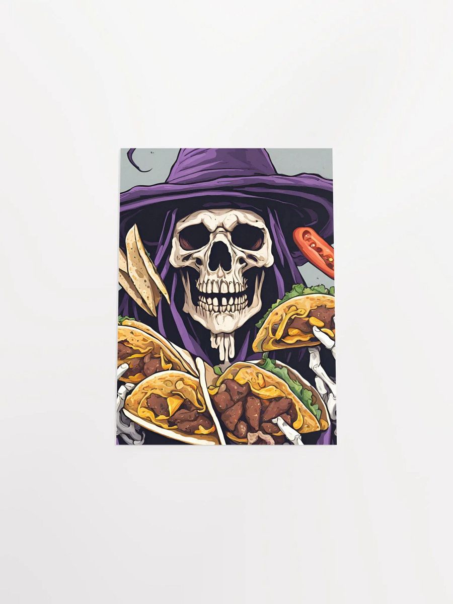 Witchy Taco Skeleton Poster product image (4)
