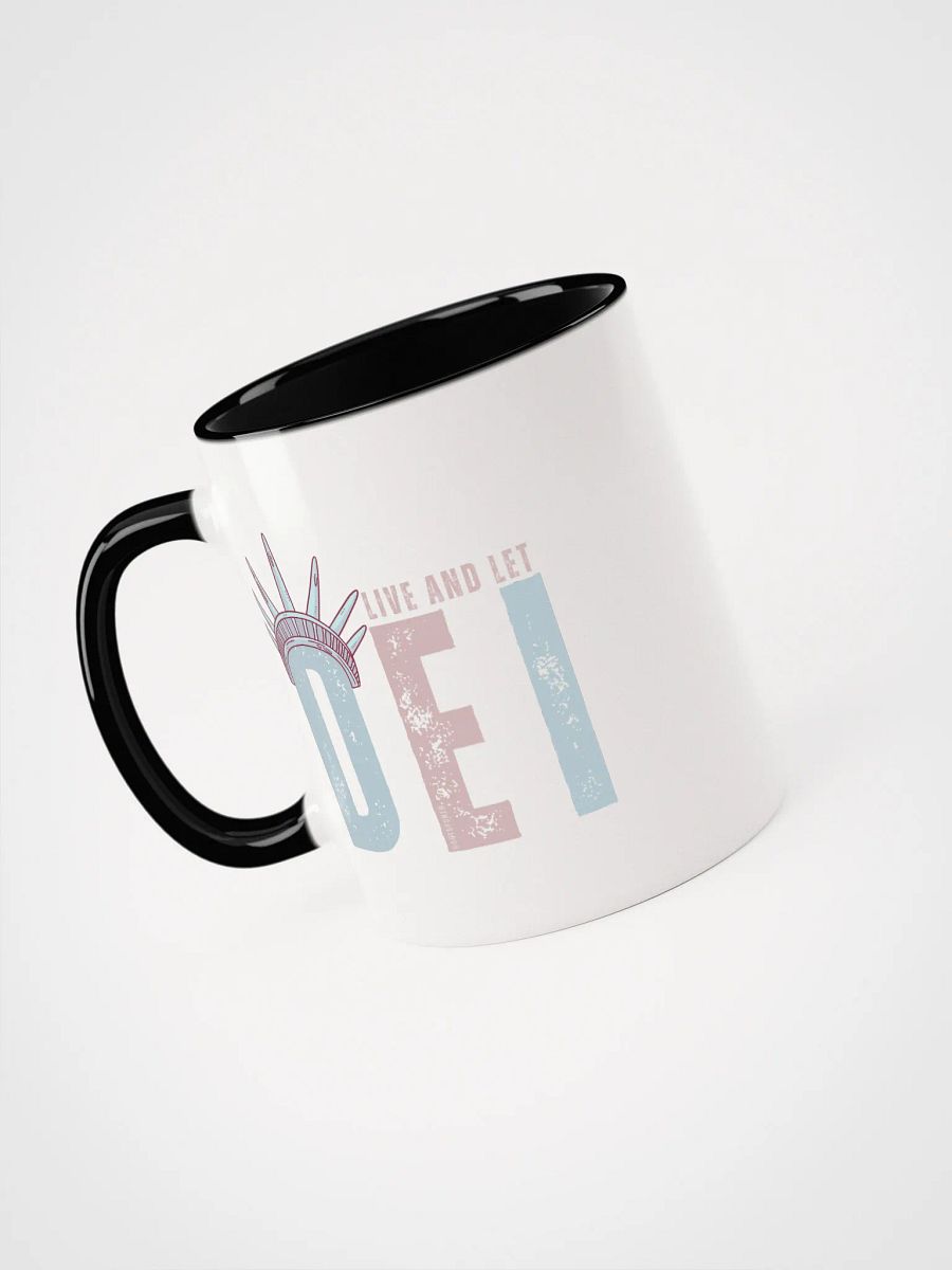 Live and Let DEI © Statue of Liberty Mug Light - Being Liberal product image (3)