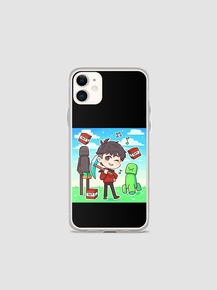 Minecraft number one] Clear Case for iPhone® product image (1)