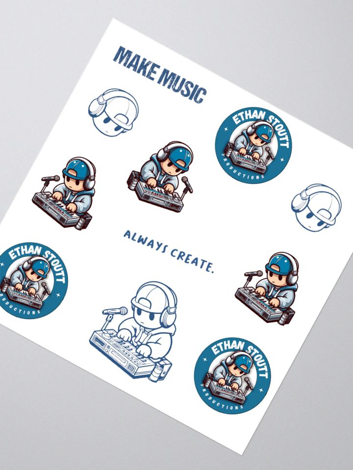 Ethan Stoutt Stickers product image (4)