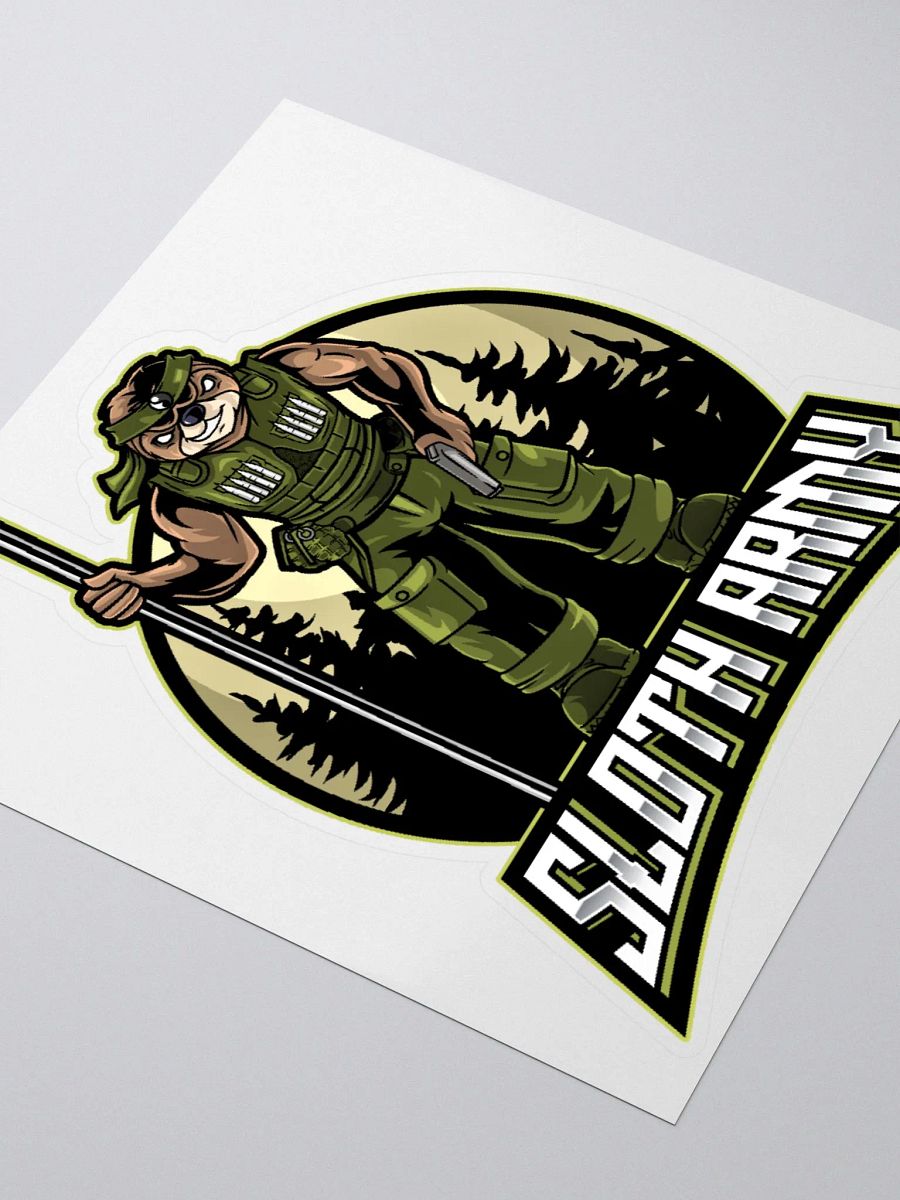 SlothArmy Kiss-Cut Sticker product image (3)