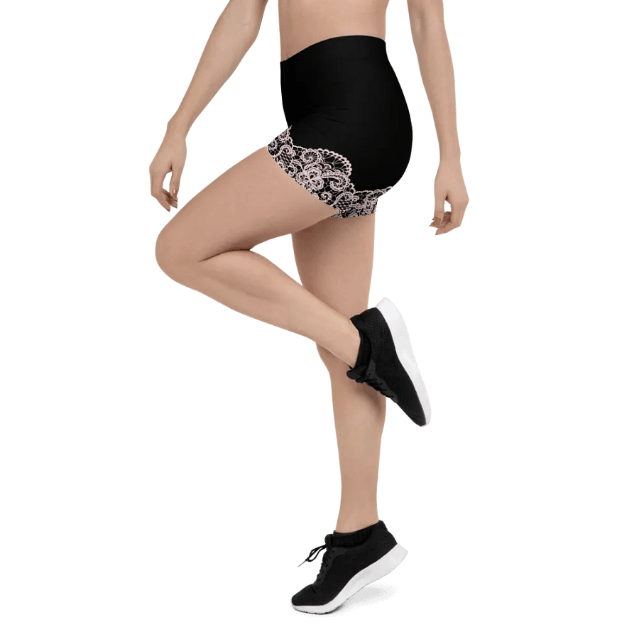 Lace Pink Premium Sportwear Shorts product image (12)
