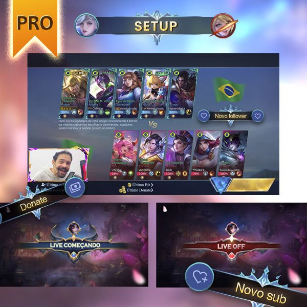 Kaos SuperOverlay MLBB - Season 33 ZHUXIN product image (1)