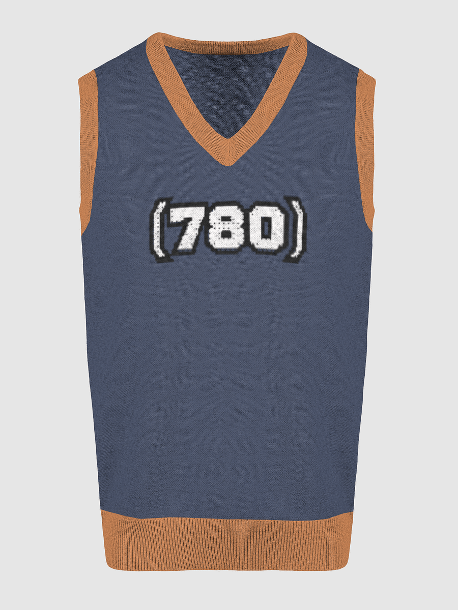 Knitted Comfort V-Neck Vest AREA CODE 780 product image (14)