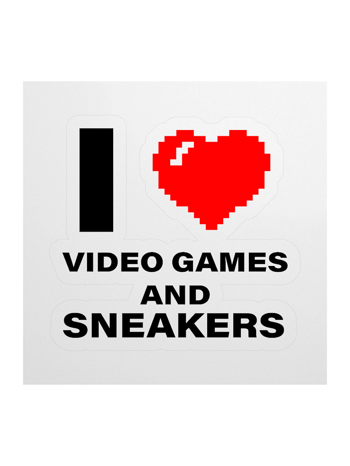 I love video games and sneakers product image (1)