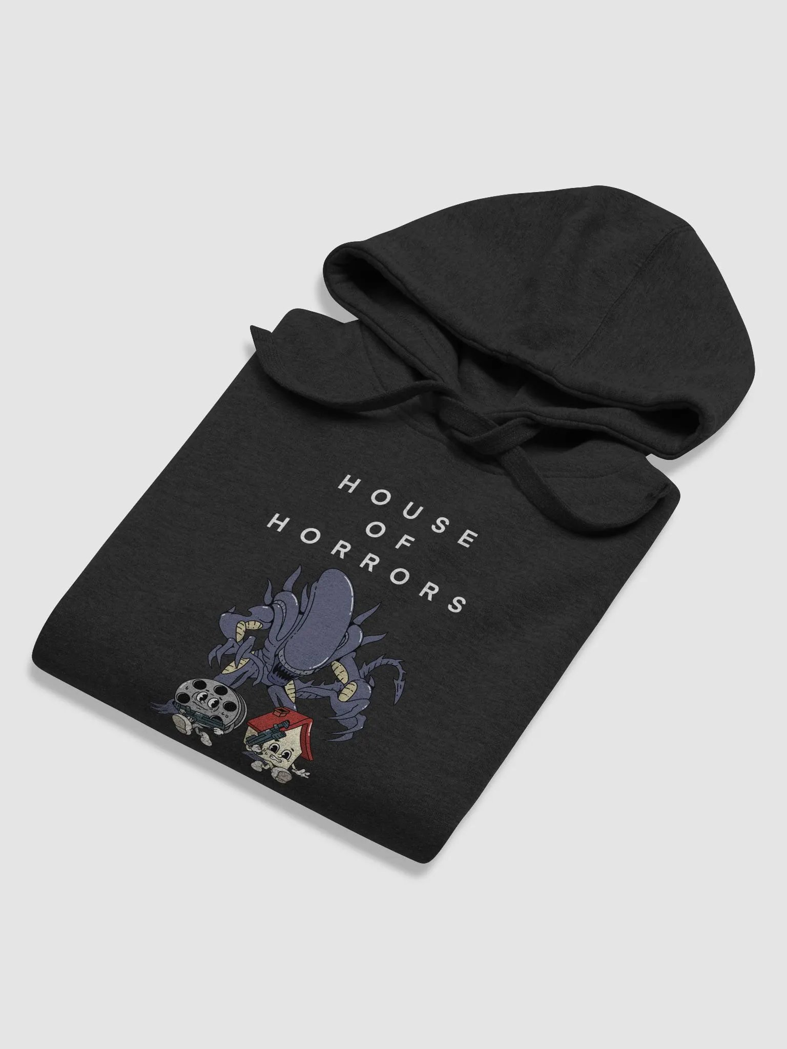 HOC x Alien Unisex Hoodie (White Font) product image (6)
