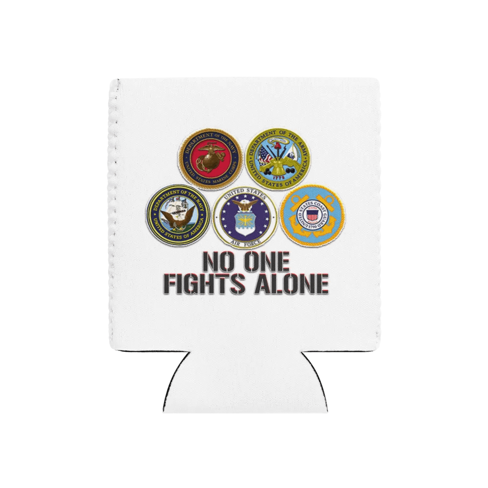 No One Fights Alone - Coozie product image (1)