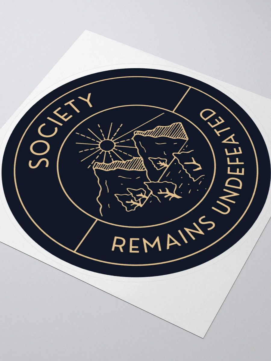 Society Remains Undefeated product image (3)