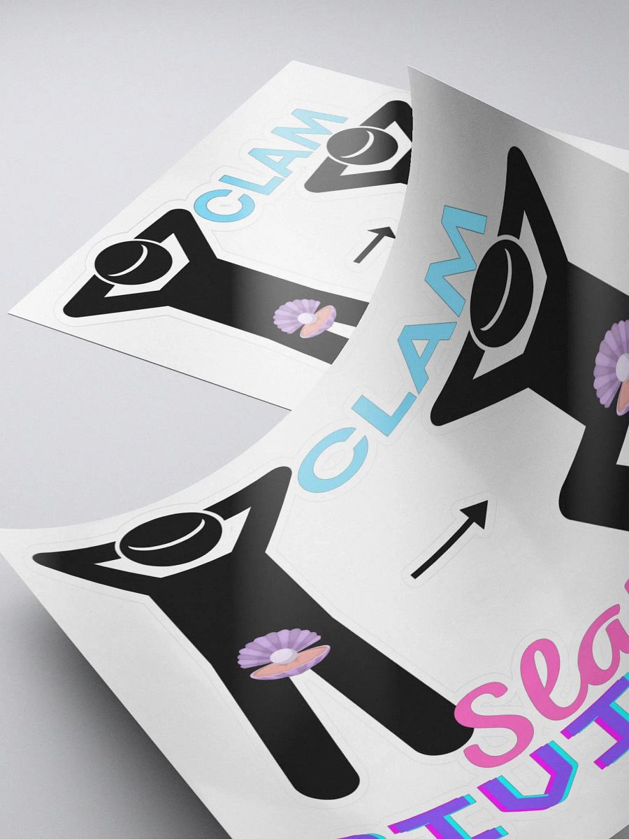 Clam Slam Stickers product image (4)