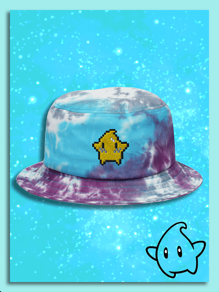 StarBoi Tie-Dyed Bucket Hat product image (1)