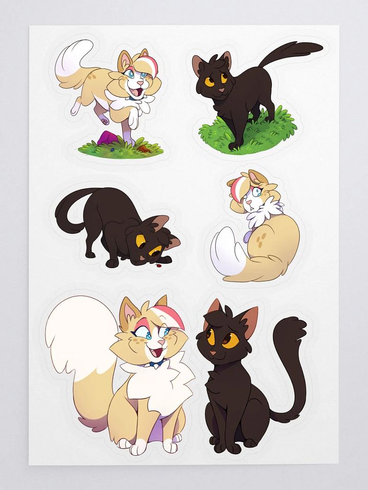 Cream & Spooky Sticker Sheet product image (1)