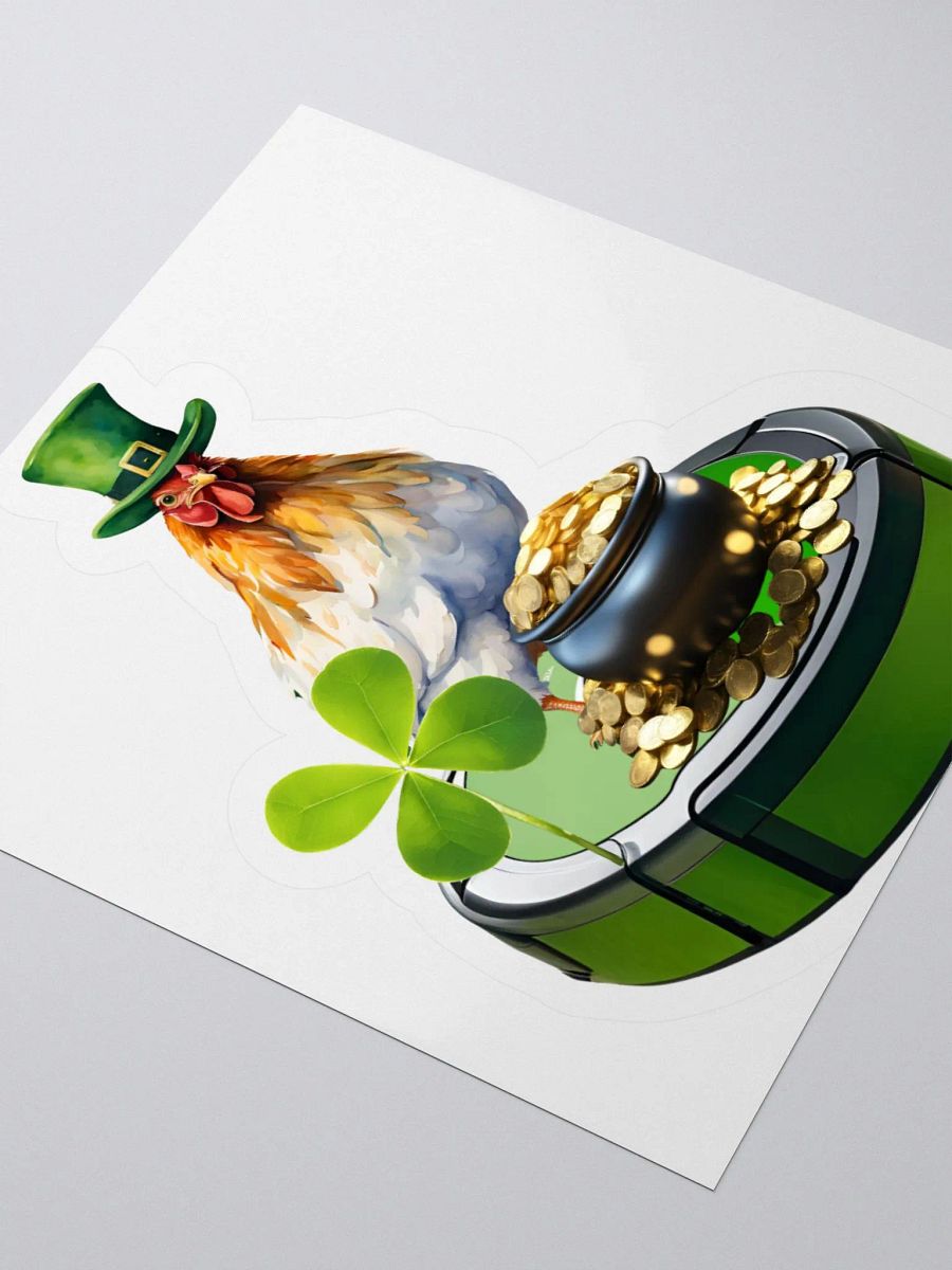 Lucky Clucks Kiss Cut Stickers product image (3)