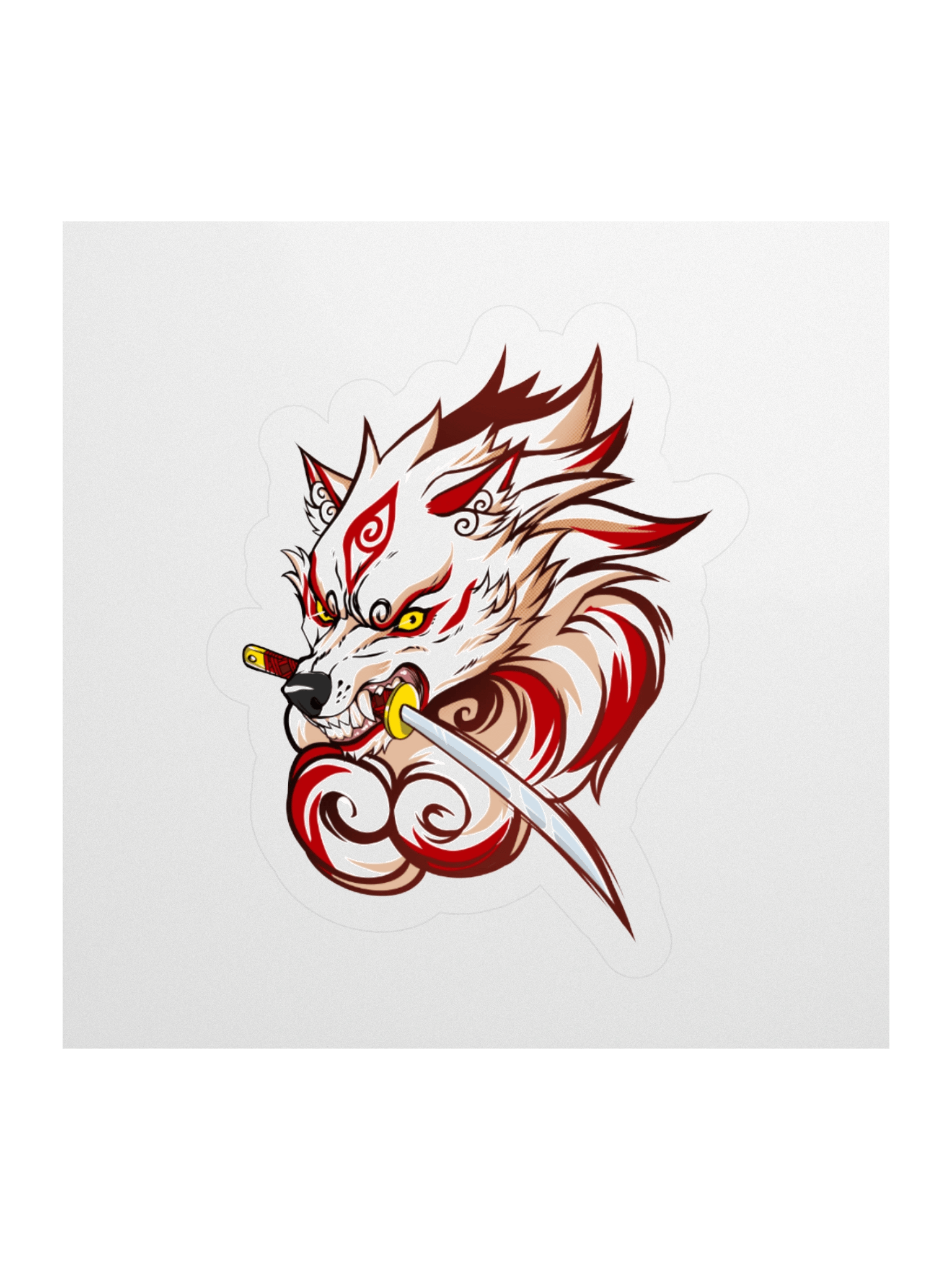 Ookami no Ken sticker product image (2)