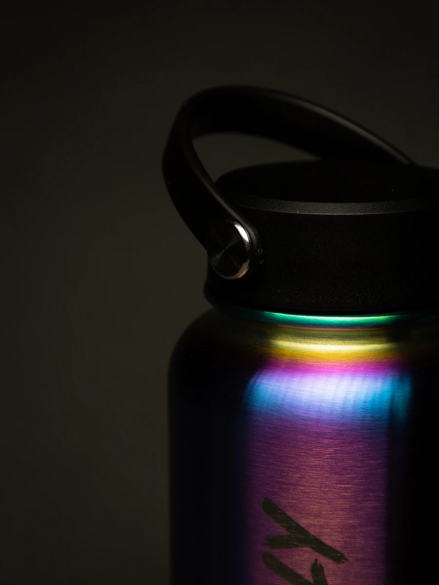 (LAST FEW) Emotionally Exhausted Water Bottle - Holographic 32 oz product image (3)