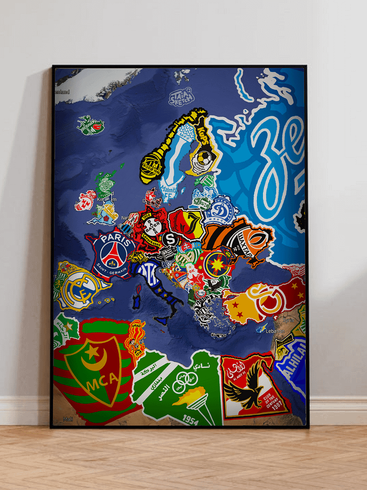 Map of Champions × Europe 2024 product image (3)