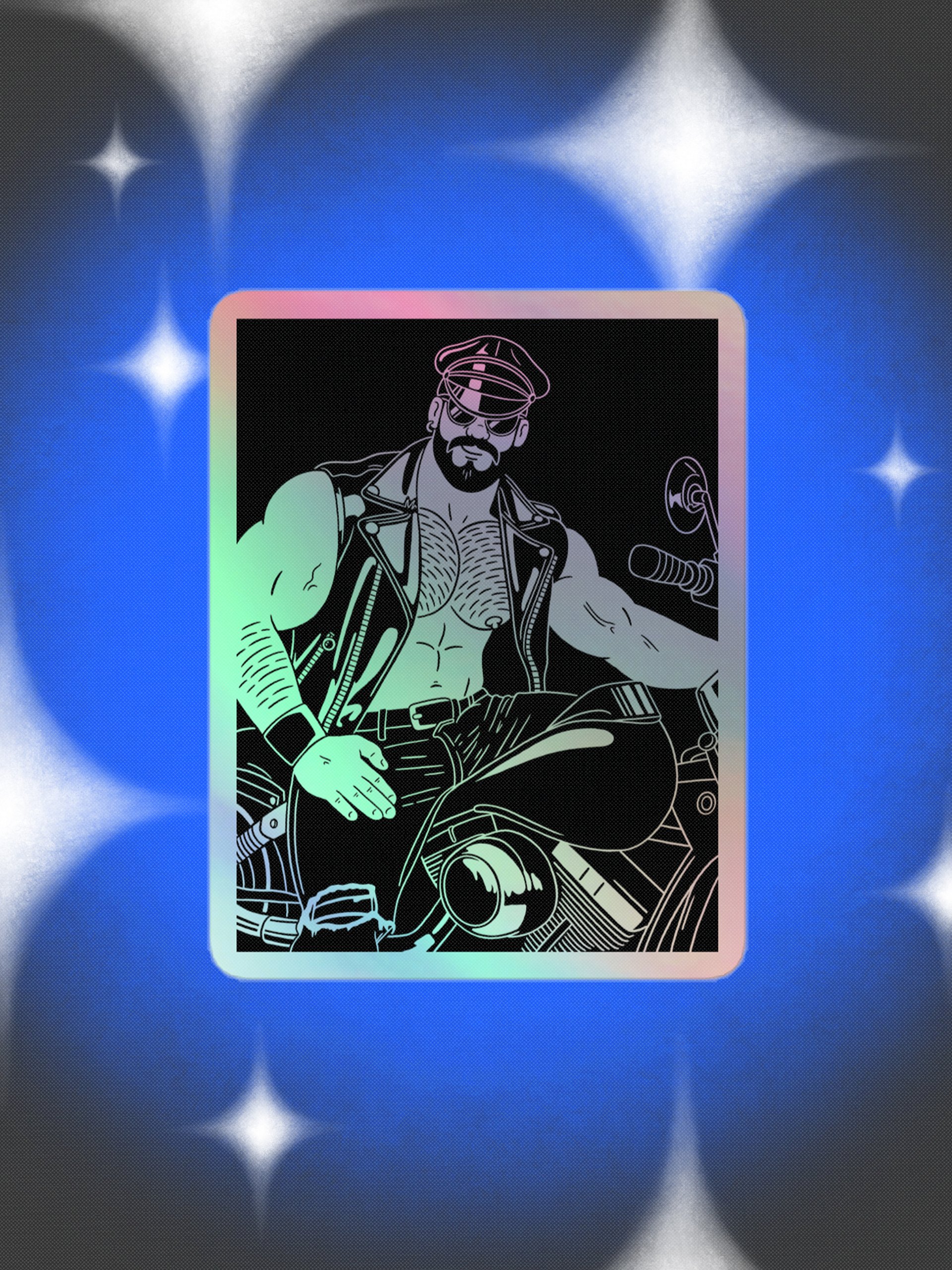 HOGWILD Holographic Sticker product image (1)