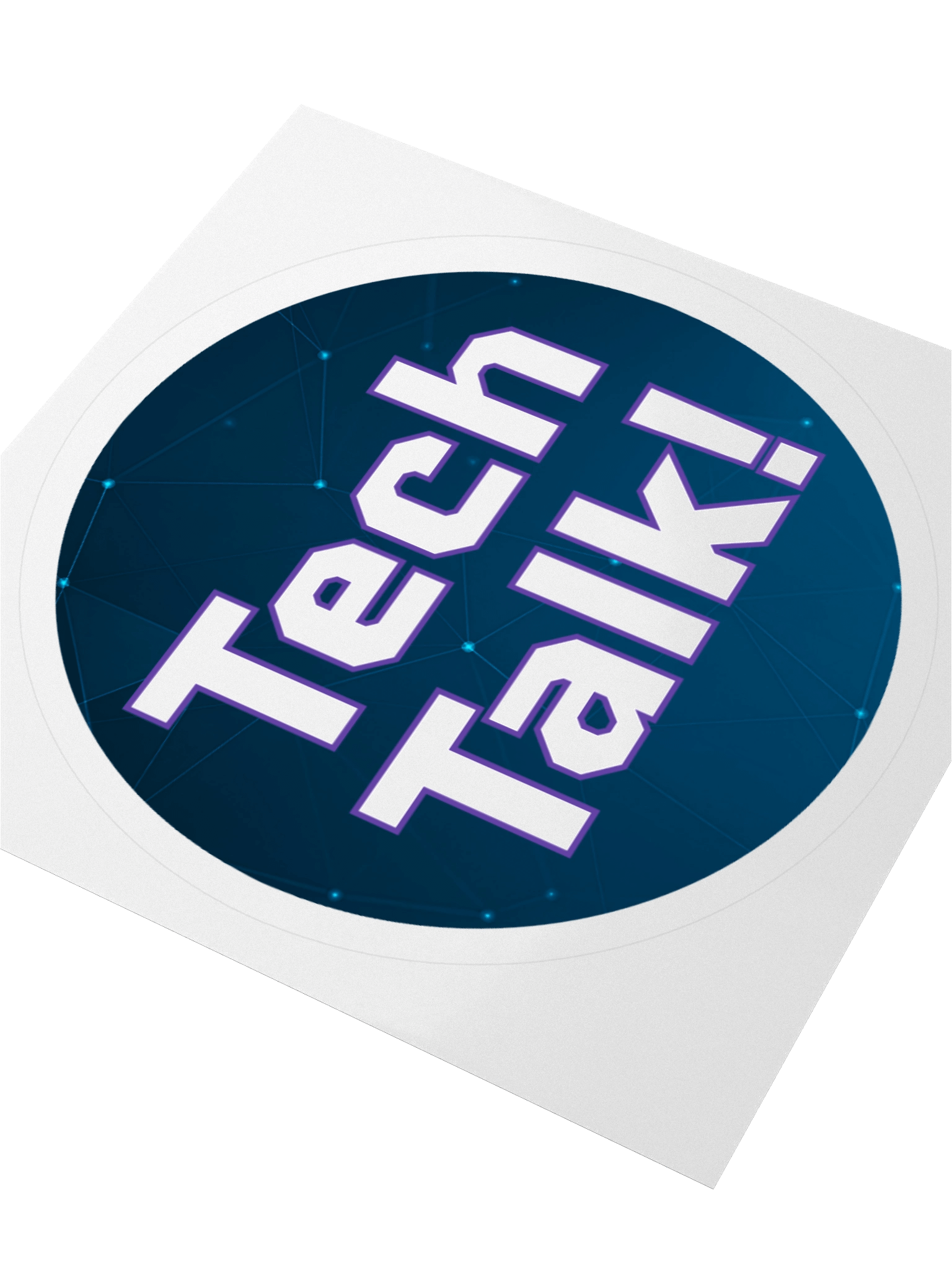 Tech Talk! Logo Sticker product image (3)