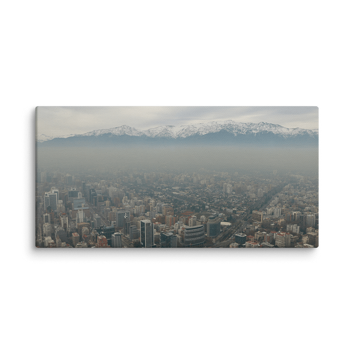 Smog Trapped Against the Andes - Santiago, Chile product image (2)