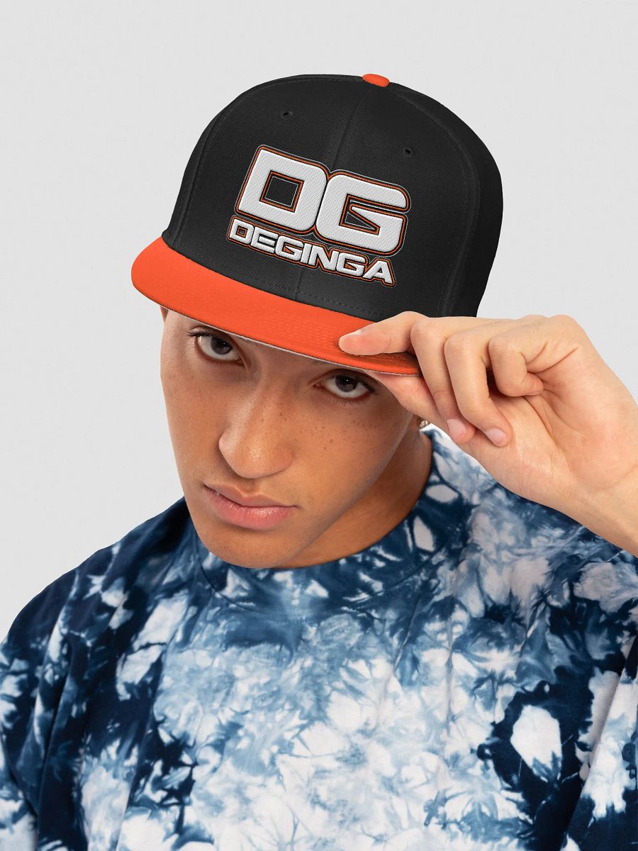 DeGinga SnapBack Orange/Black product image (5)