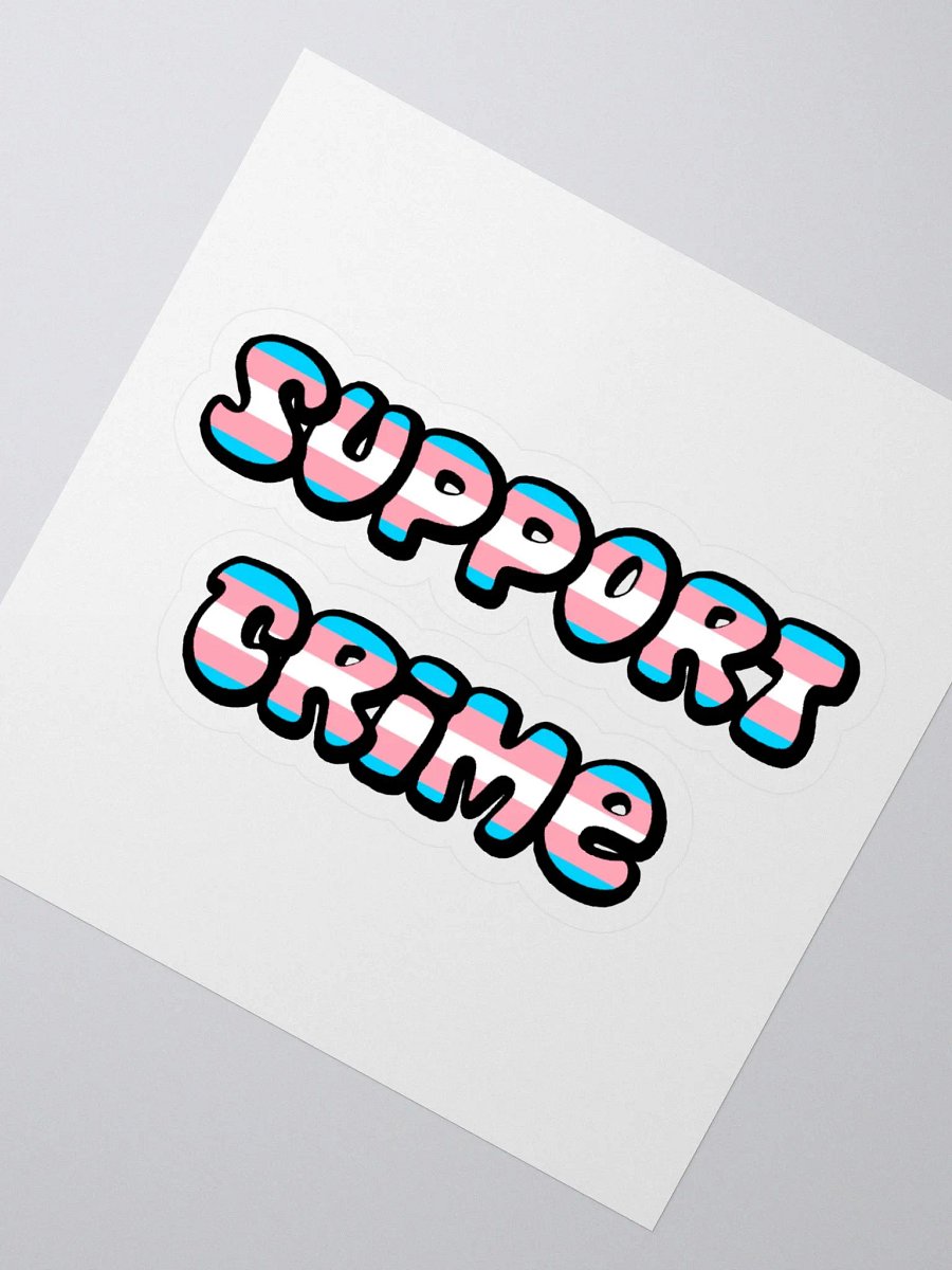 Trans Crime Sticker product image (2)