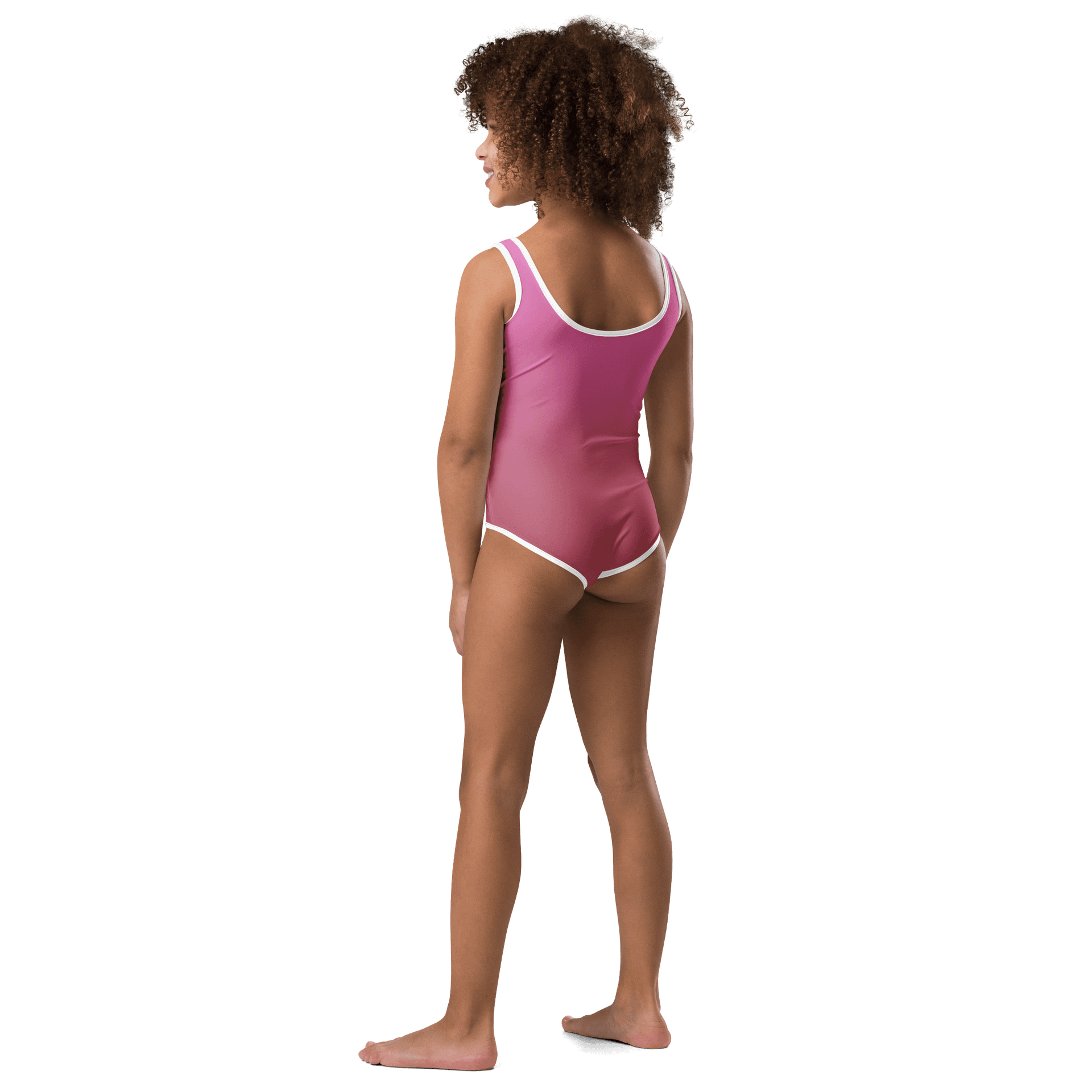 Purple Gradient Kids Swimsuit product image (3)