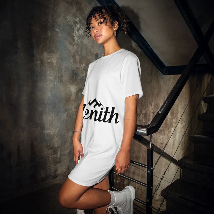 Zenith Women's Mountain Peak T-Shirt Dress product image (2)