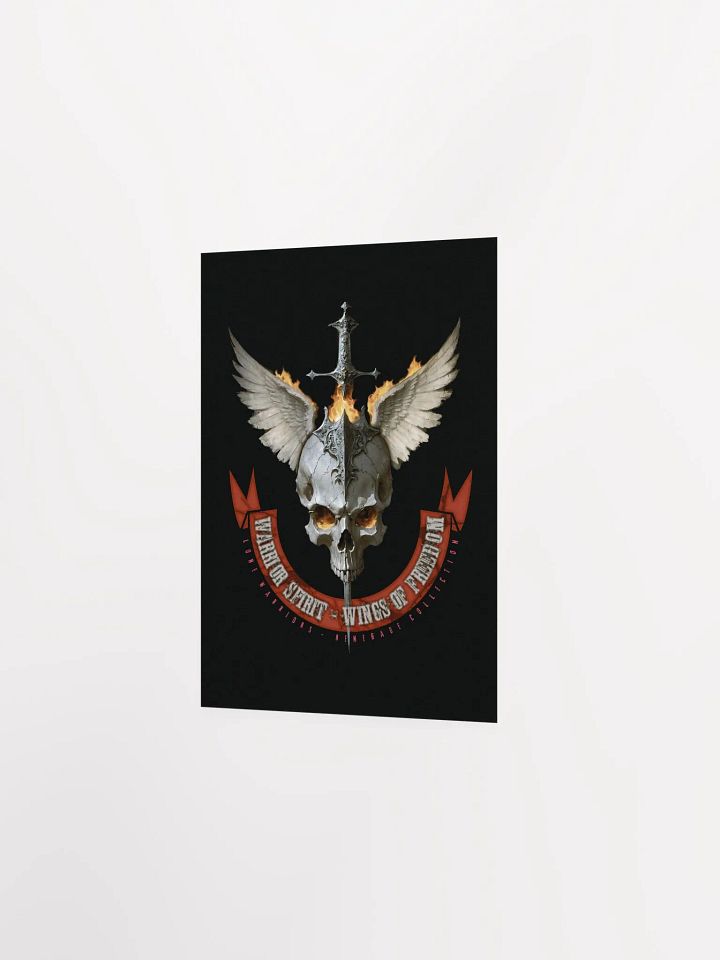 Warrior Spirit - Wings of Freedom ( Matte Paper Poster ) product image (2)