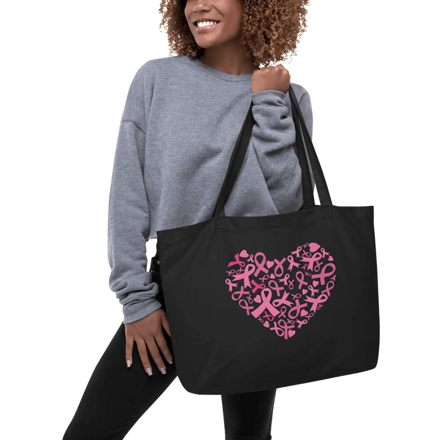 Heart Breast Cancer Bag product image (5)