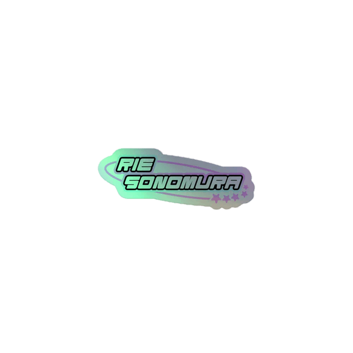 Logo Holographic sticker product image (1)