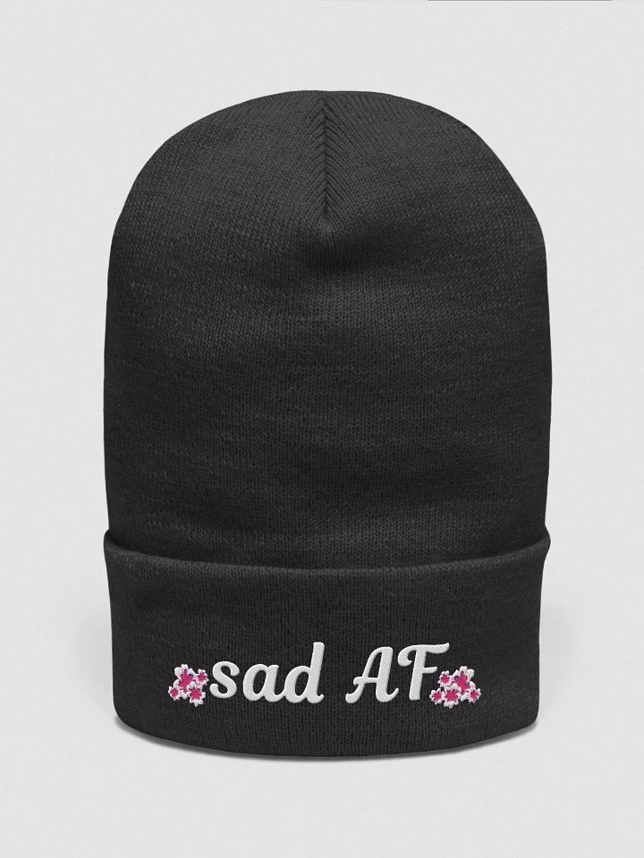 Sad AF beanie product image (1)