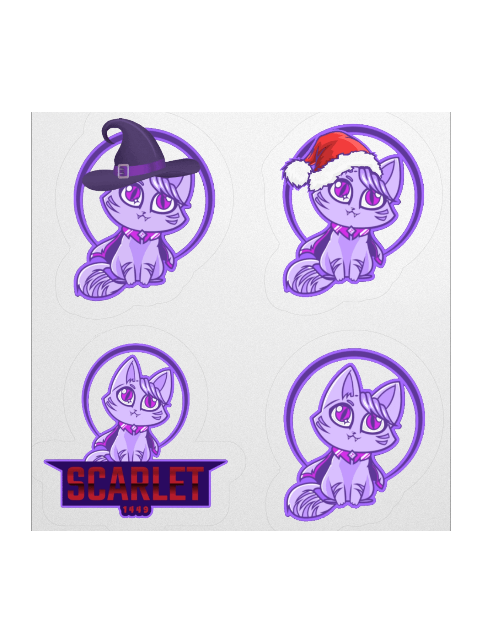 Scarlet1449 Mixed Kiss Cut Stickers product image (1)