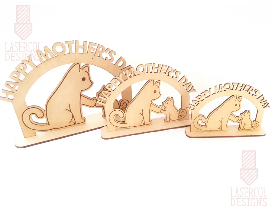 Mother's Day Gift Plaque (Three Sizes) Set 3 - Laser Cut Files product image (8)