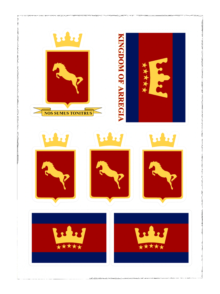 Arregia Sticker Sheet product image (1)