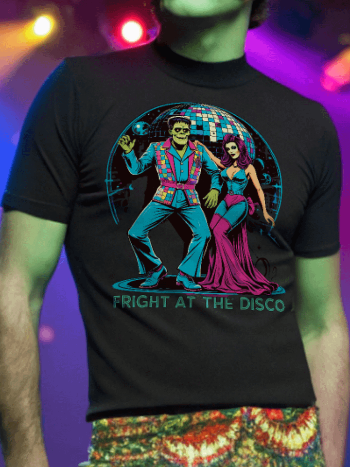 Fright at the Disco Retro T-Shirt product image (1)