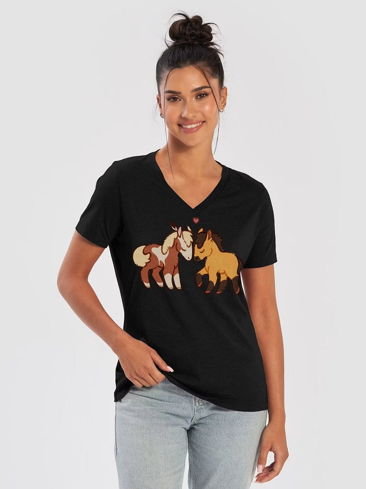 Where you are is home | Women's Relaxed V-Neck T-Shirt product image (1)