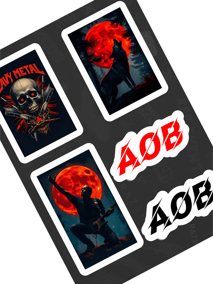 AOB 2025 Design Stickers product image (1)