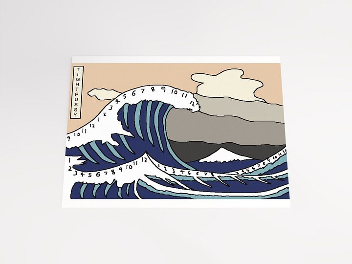 The Great Wave Off Clockagawa Poster product image (2)