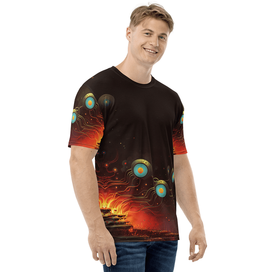 Tech All-Over Print T-Shirt product image (1)