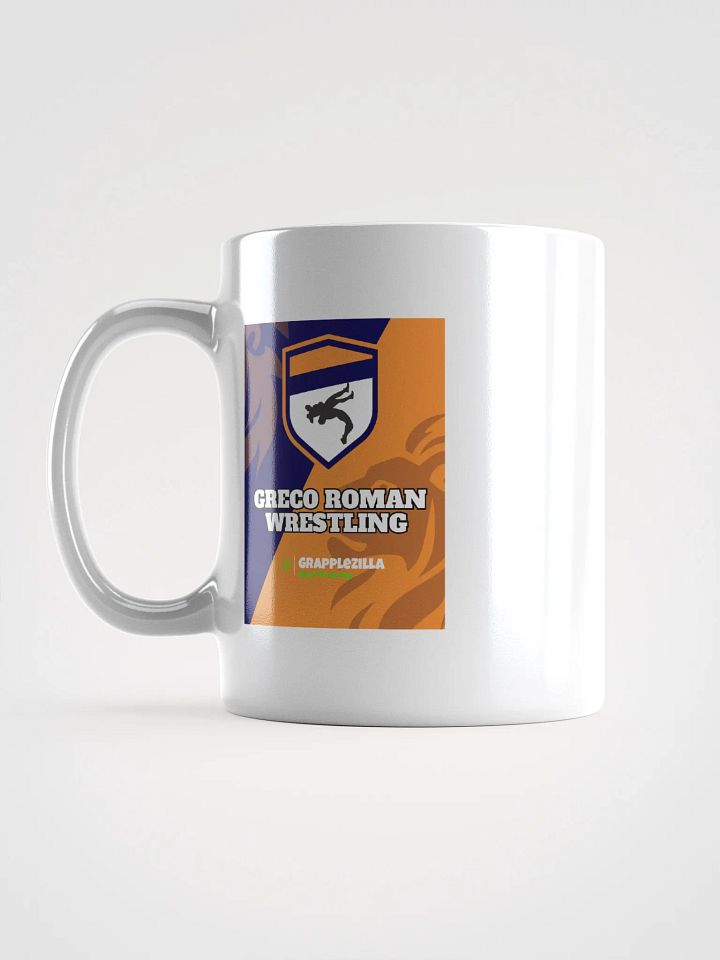 The GRECO ROMAN WRESTLING Mug (White) product image (1)
