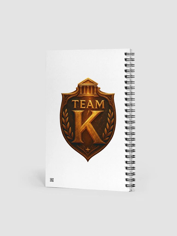 Team K V-5 Spiral Notebook product image (2)