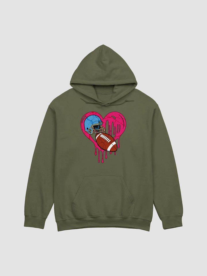 Heart Football Hoodie product image (13)