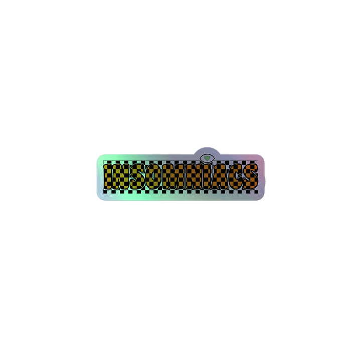 INSOMNIACS | Holo Sticker product image (1)